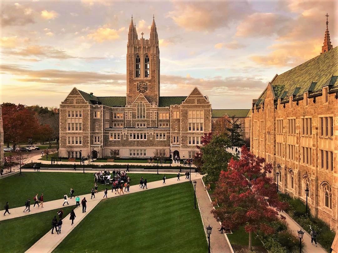 Gasson Quadrangle at Boston College