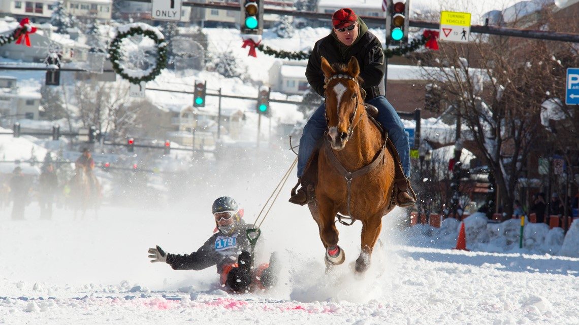 Crowd at the Steamboat Springs Winter Carnival