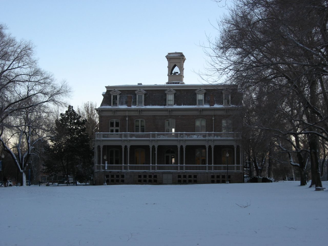 Morrill Hall, the 1886 Italianate building on the University of Nevada, Reno campus