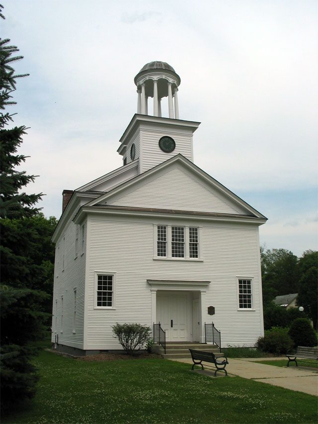 The 1821 Old Chapel on the Castleton campus